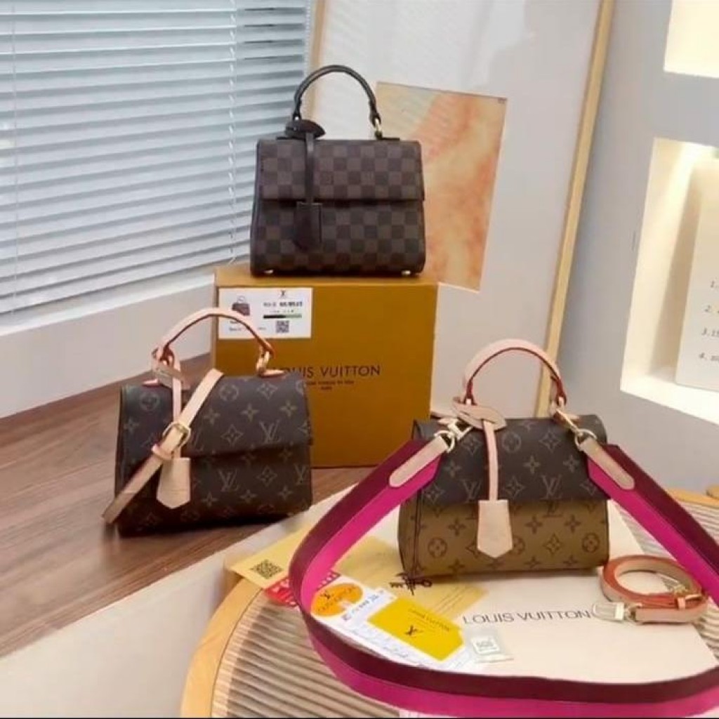 Tas premium wanita LV Cluny Mini